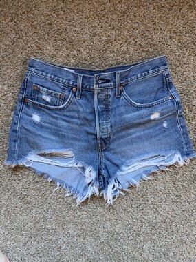 Levi’s 501 cutoff festival shorts size 30